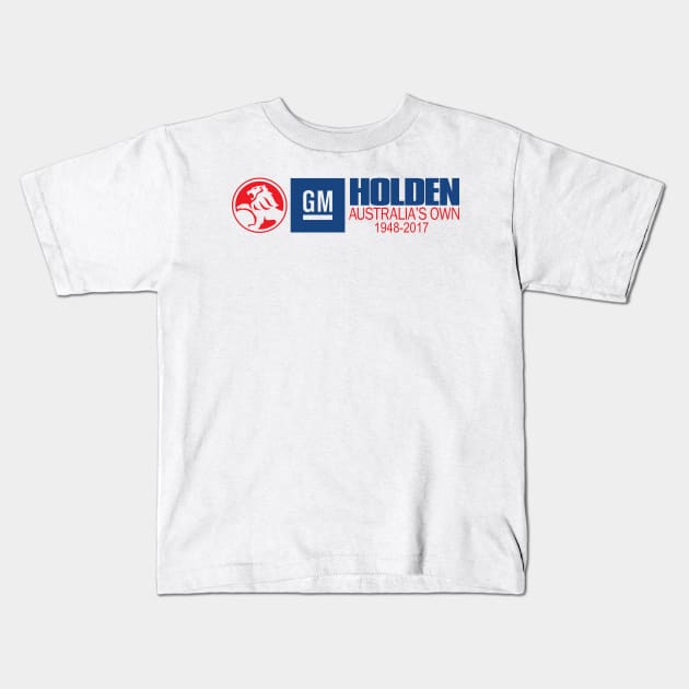 Holden end of an era Kids T-Shirt by High Octane Image